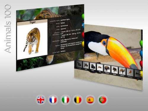 Animals 100 per iPad screenshots