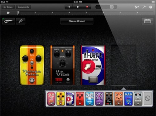 GarageBand per iPad