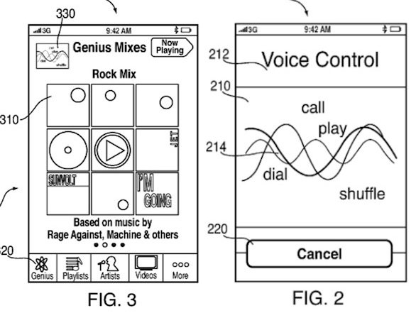 brevetto riconoscimento vocale iPhone